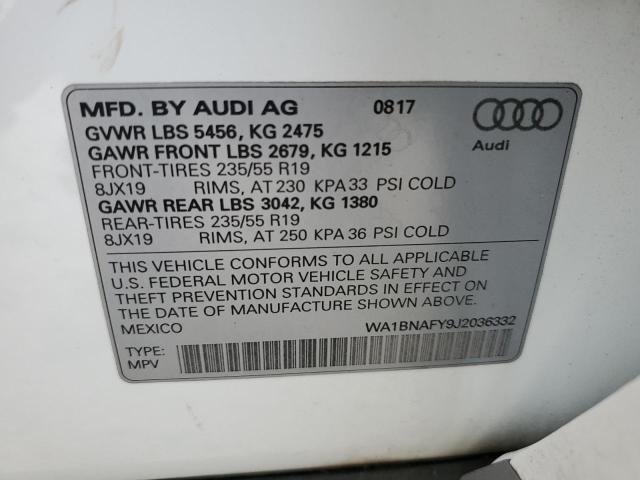 Фото: WA1BNAFY9J2036332 - 10