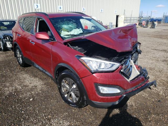Salvage cars for sale from Copart Rocky View County, AB: 2014 Hyundai Santa FE S