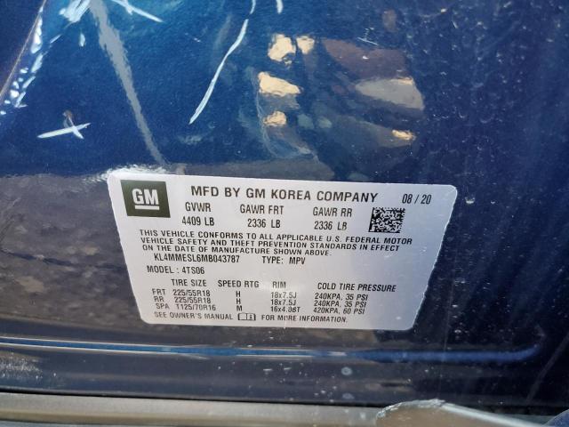 2021 BUICK ENCORE GX - KL4MMESL6MB043787