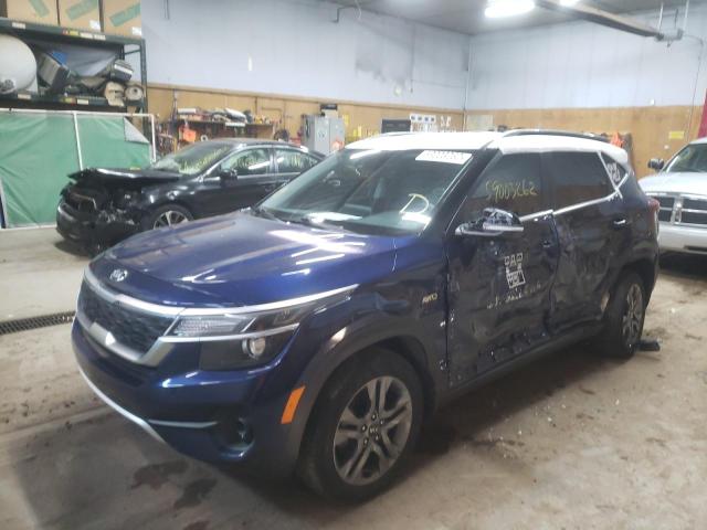 2021 Kia Seltos S VIN: KNDEUCAA1M7081879 Lot: 59003262