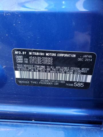 2015 MITSUBISHI LANCER EVO JA32W5FVXFU011885