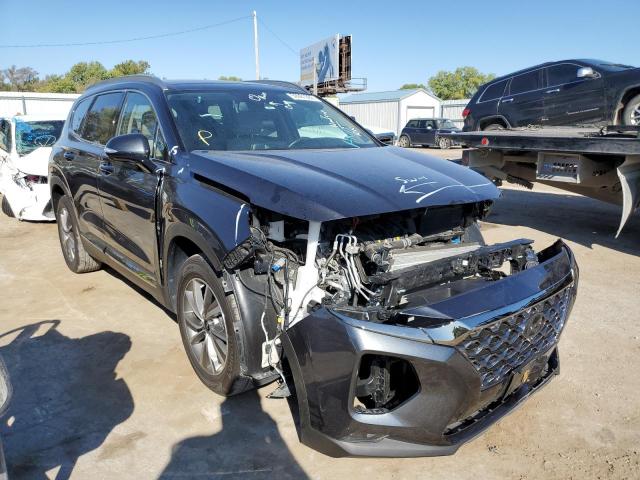 Salvage cars for sale from Copart Wichita, KS: 2020 Hyundai Santa FE L
