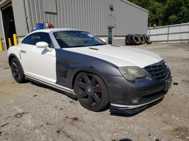 Salvage cars for sale from Copart West Mifflin, PA: 2004 Chrysler Crossfire