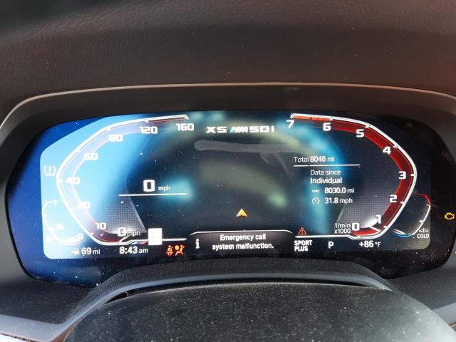 2022 BMW X5 M50I 5UXJU4C04N9K80275
