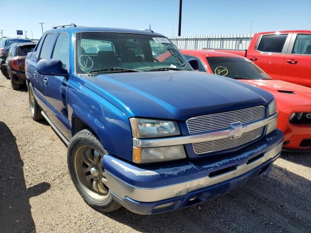 Salvage cars for sale from Copart Amarillo, TX: 2003 Chevrolet Avalanche