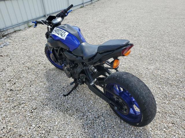 2018 YAMAHA MT07 JYARM27E7JA001873