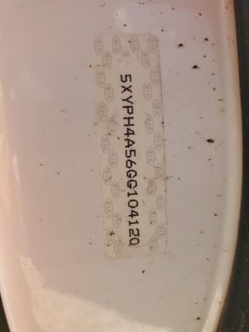 5XYPH4A56GG104120 KIA SORENTO EX