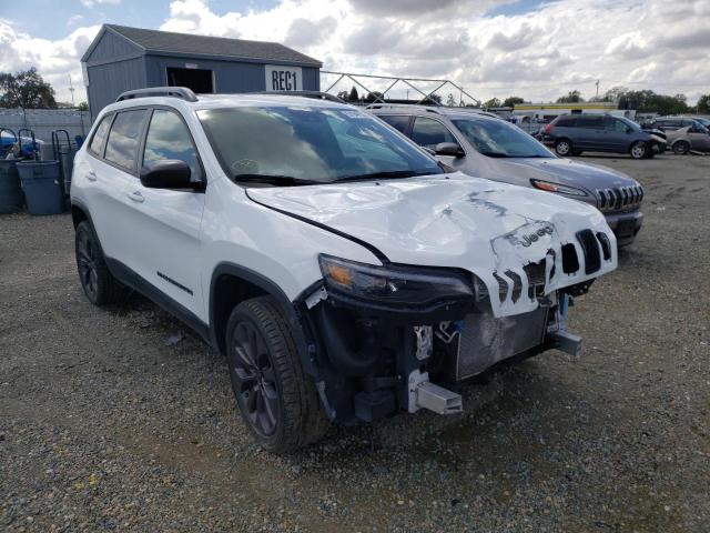 Salvage cars for sale from Copart Antelope, CA: 2021 Jeep Cherokee L
