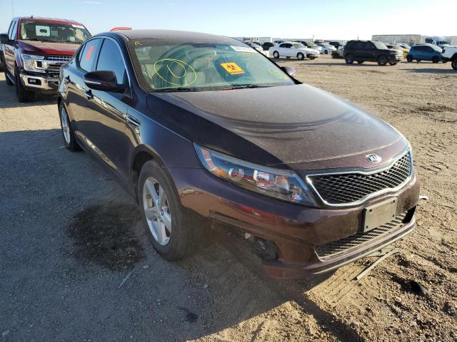 Salvage cars for sale from Copart Amarillo, TX: 2015 KIA Optima LX