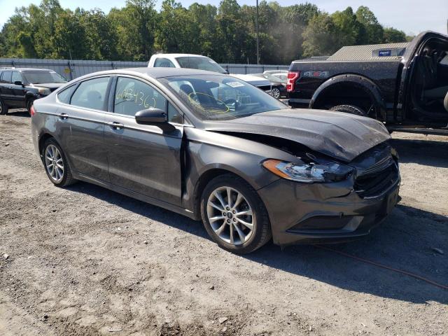 Salvage cars for sale from Copart York Haven, PA: 2017 Ford Fusion SE