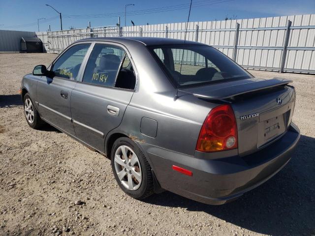 KMHCG45C63U489242 Hyundai ACCENT GL