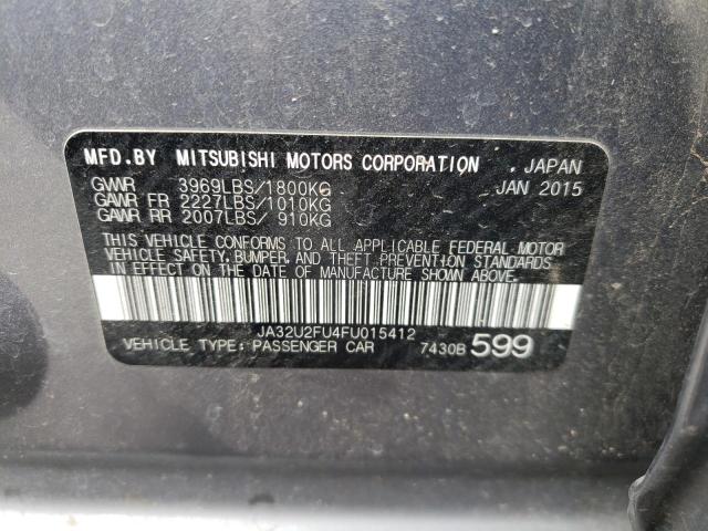 2015 MITSUBISHI LANCER JA32U2FU4FU015412