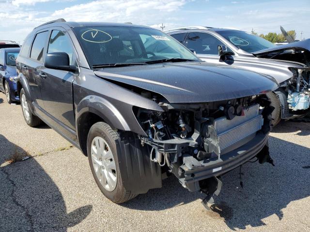 Salvage cars for sale from Copart Moraine, OH: 2019 Dodge Journey SE