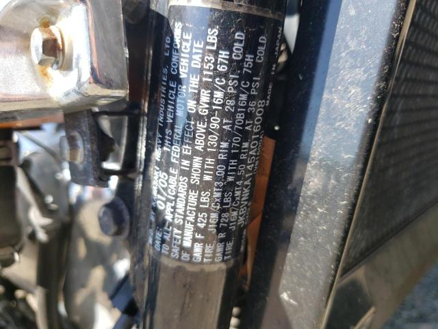 2005 KAWASAKI VN1600 A1 JKBVNKA145A016008