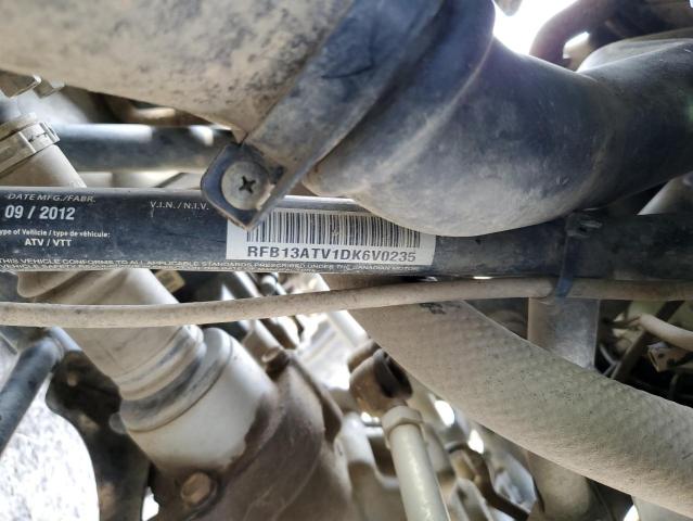 2013 ARCTIC CAT 450XC ATV RFB13ATV1DK6V0235