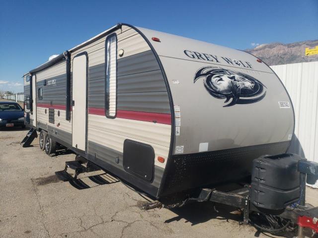 Salvage cars for sale from Copart Farr West, UT: 2019 Wildwood Grey Wolf