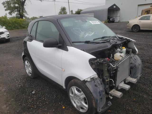 Salvage cars for sale from Copart Montreal Est, QC: 2016 Smart Fortwo