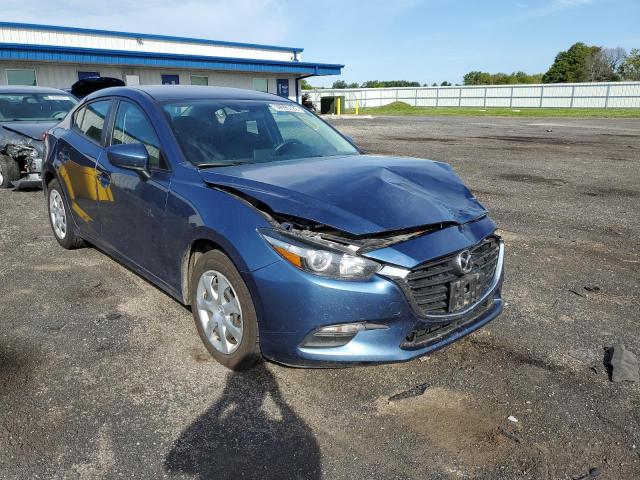 Salvage cars for sale from Copart Mcfarland, WI: 2017 Mazda 3 Sport