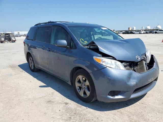 Toyota Sienna salvage cars for sale: 2017 Toyota Sienna LE