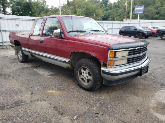Salvage cars for sale from Copart West Mifflin, PA: 1992 Chevrolet GMT-400 C1