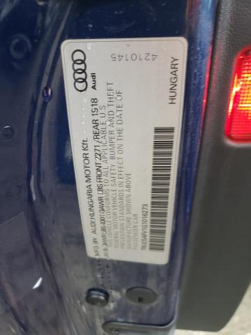 2016 AUDI TT TRUC5AFV1G1016273