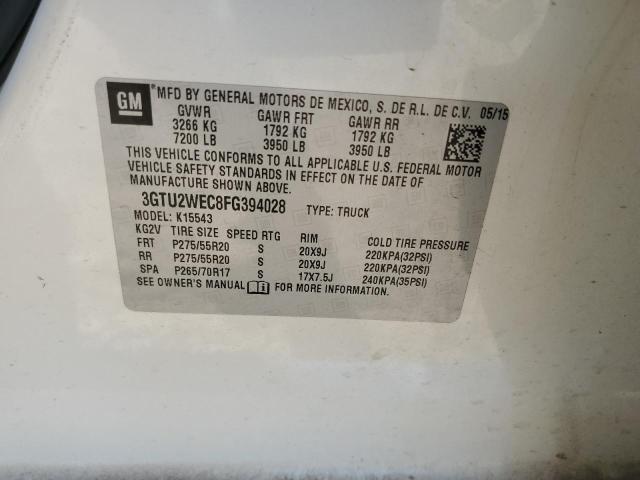 2015 GMC 4000 W4-ST 3GTU2WEC8FG394028