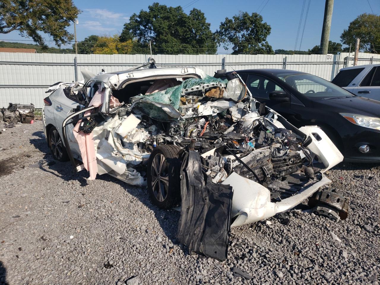 1N4BZ1DV9MC550317 NISSAN LEAF SL PL 2021