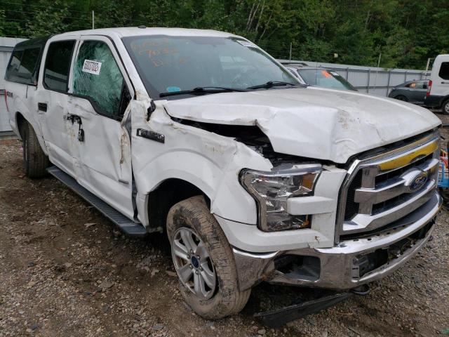 Salvage cars for sale from Copart Lyman, ME: 2017 Ford F150 Super