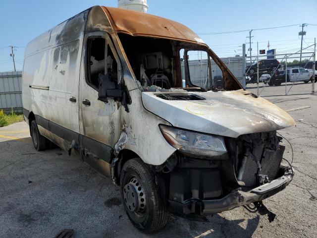 Salvage cars for sale from Copart Chicago Heights, IL: 2020 Mercedes-Benz Sprinter 3500