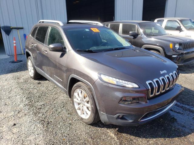 Lot #2492163697 2014 JEEP CHEROKEE L salvage car