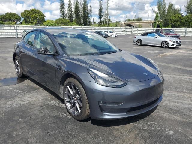 Vehiculos salvage en venta de Copart Miami, FL: 2021 Tesla Model 3
