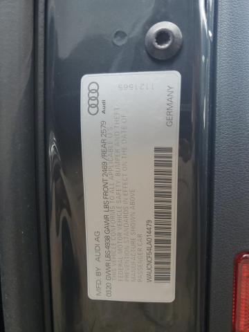 2020 AUDI A5 WAUCNCF54LA014479