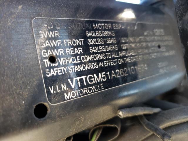 2006 SUZUKI GS500 FK VTTGM51A262101624