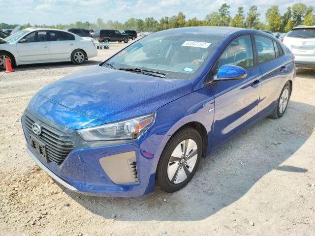 2019 HYUNDAI IONIQ BLUE - KMHC65LC4KU176037