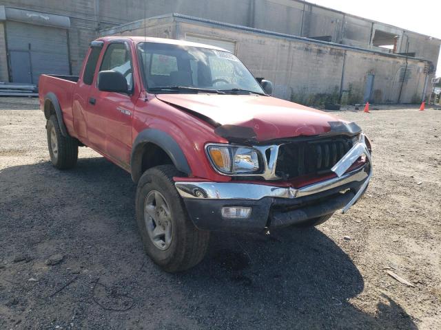 Salvage cars for sale from Copart Fredericksburg, VA: 2002 Toyota Tacoma XTR