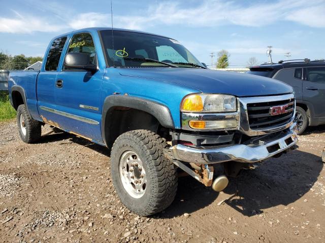 Salvage cars for sale from Copart Central Square, NY: 2006 GMC Sierra K25