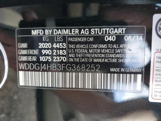 2015 MERCEDES-BENZ C 250 - WDDGJ4HB3FG368252