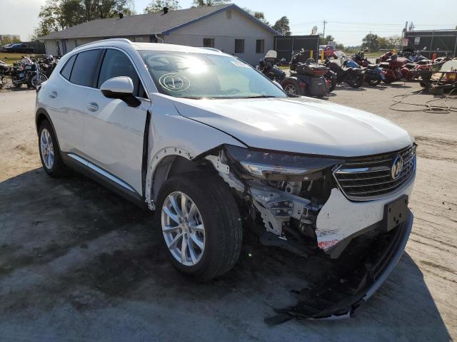 Buick Envision salvage cars for sale: 2021 Buick Envision P