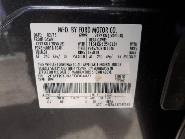 2015 FORD 1220 HST 2FMTK3J83FBB04031