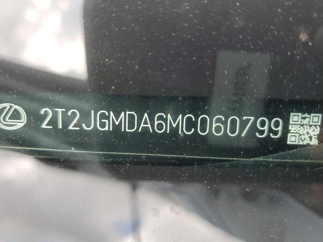 2021 LEXUS RX 450H 2T2JGMDA6MC060799