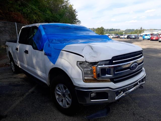 Salvage cars for sale from Copart West Mifflin, PA: 2018 Ford F150 Super