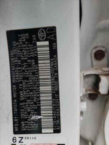 2016 TOYOTA MATRIX 2T1LR32E76C562795