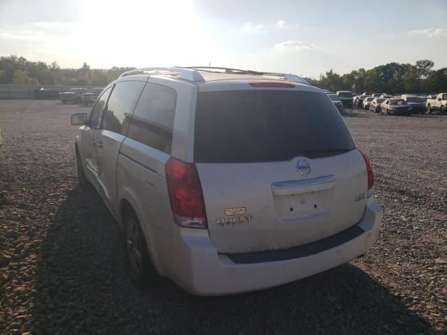 2007 Nissan Quest S VIN: 5N1BV28U07N129961 Lot: 60028712