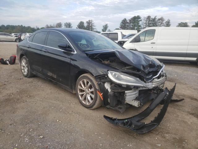 Salvage cars for sale from Copart Finksburg, MD: 2015 Chrysler 200 C