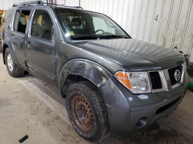 Salvage cars for sale from Copart Lyman, ME: 2007 Nissan Pathfinder