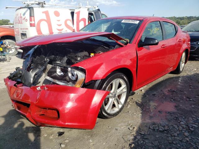 VIN 1C3CDZAB1EN220929 2014 DODGE AVENGER no.2