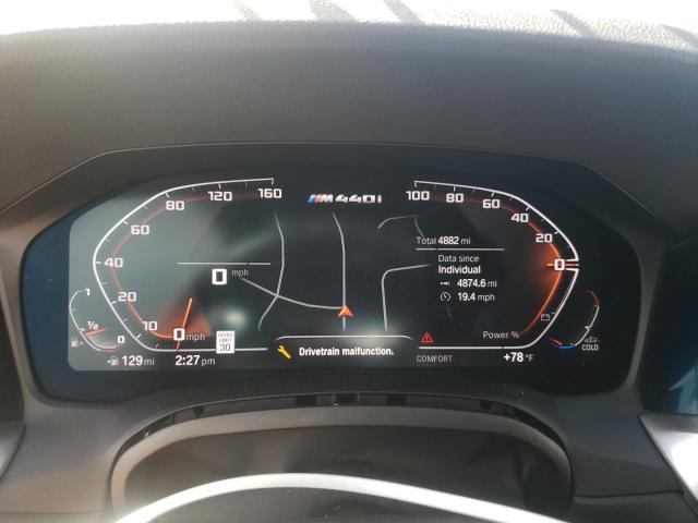 2022 BMW M440XI GRA WBA13AW04NFM53662