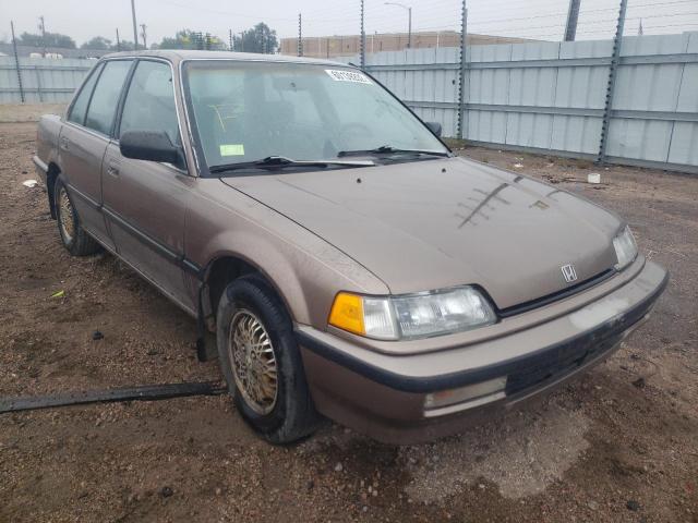 Salvage cars for sale from Copart Colorado Springs, CO: 1991 Honda Civic LX