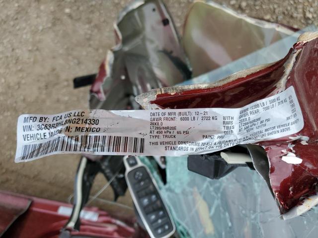 2022 Ram 3500 Big Horn/Lone Star VIN: 3C63R3HL8NG214330 Lot: 58241234