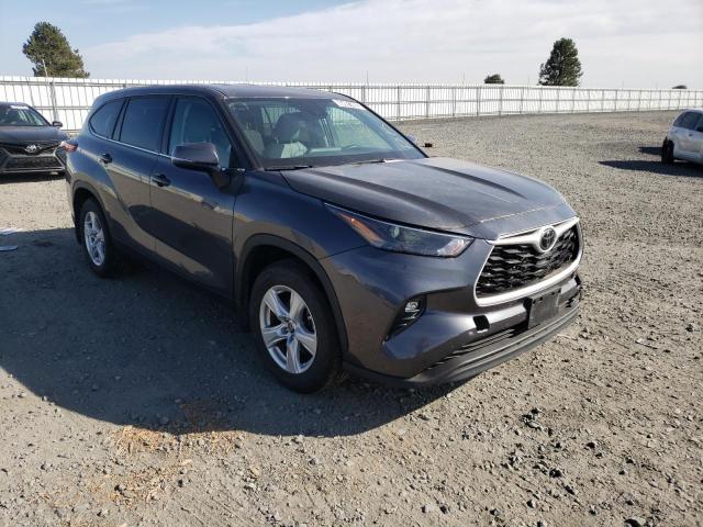 Salvage cars for sale from Copart Airway Heights, WA: 2022 Toyota Highlander